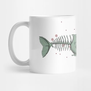 The Fish Skeleton Mug